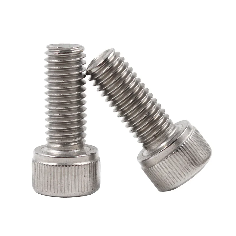 Factory Stock Titanium A2 A4 Hexagon M8 18mm Bolts and Nuts Stainless Steel Zinc Plated Plain Finish Assorted Hex Bolts