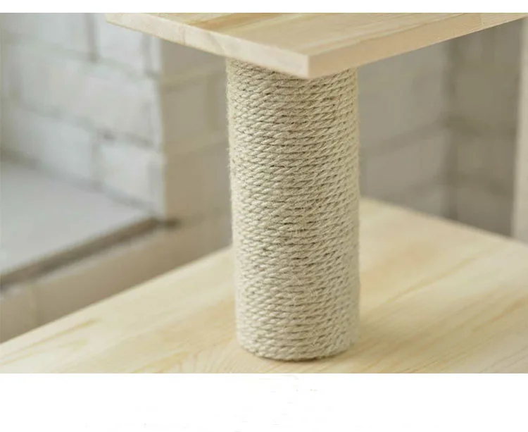 Single Cat Scratcher Post Rope Scratching Post Cat Trees With Funny