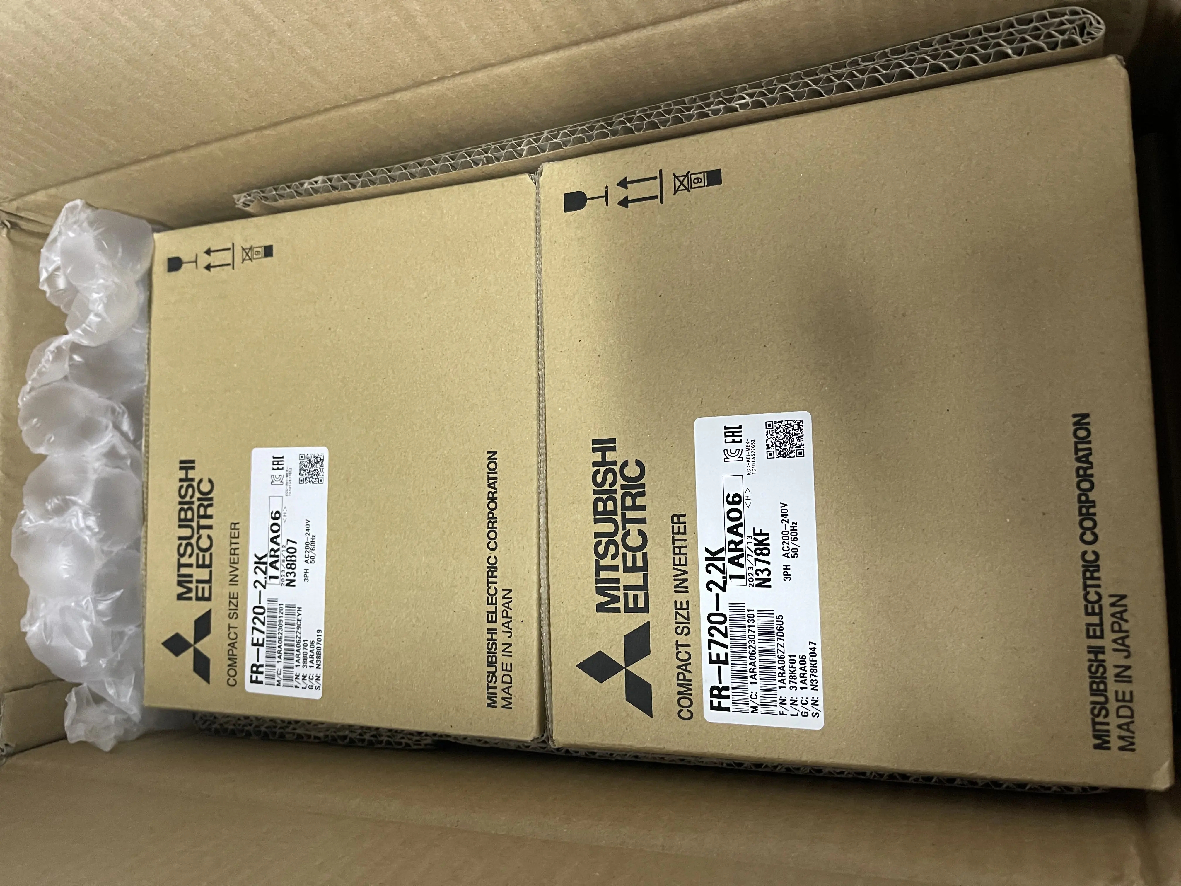 Mitsubishi Compact Size Inverter FR-E720-2.2K