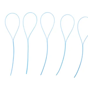 Daily Care Good Price Dentist Recommend Pre-cut Nylon Threader for Floss Recycled Paper Bag Pack Floss Threader 10picks