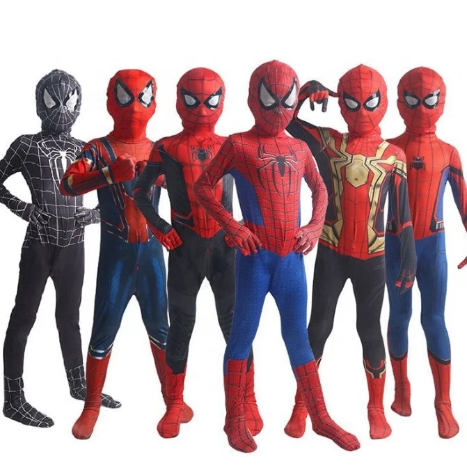 SpidermanGame Uniform Costume Spider Man Suit Spider-man Costumes ...