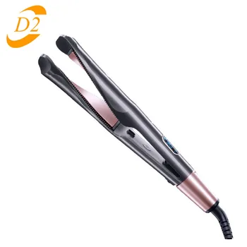 New Arrival Hair Straightener Curler 13-Level LCD Temperature Adjustment 15s Rapid Heating Hair Straightening And Curling Iron