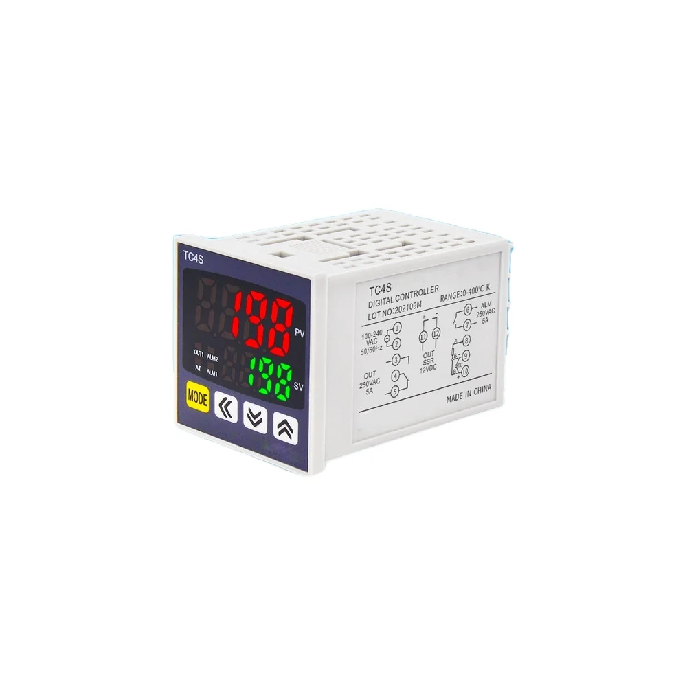 Contrôleur de température TC4S, contrôleur de haute précision, PID à double sortie, produit sur commande (OEM/ODM), matériaux personnalisables
