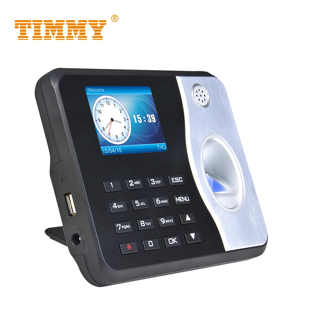 TIMMY Attendance Machine Biometric Standalone Fingerprint Time Clock Attendance Device