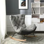 Factory Direct Rocking Chair Nordic Living Room Balcony Family Lounge