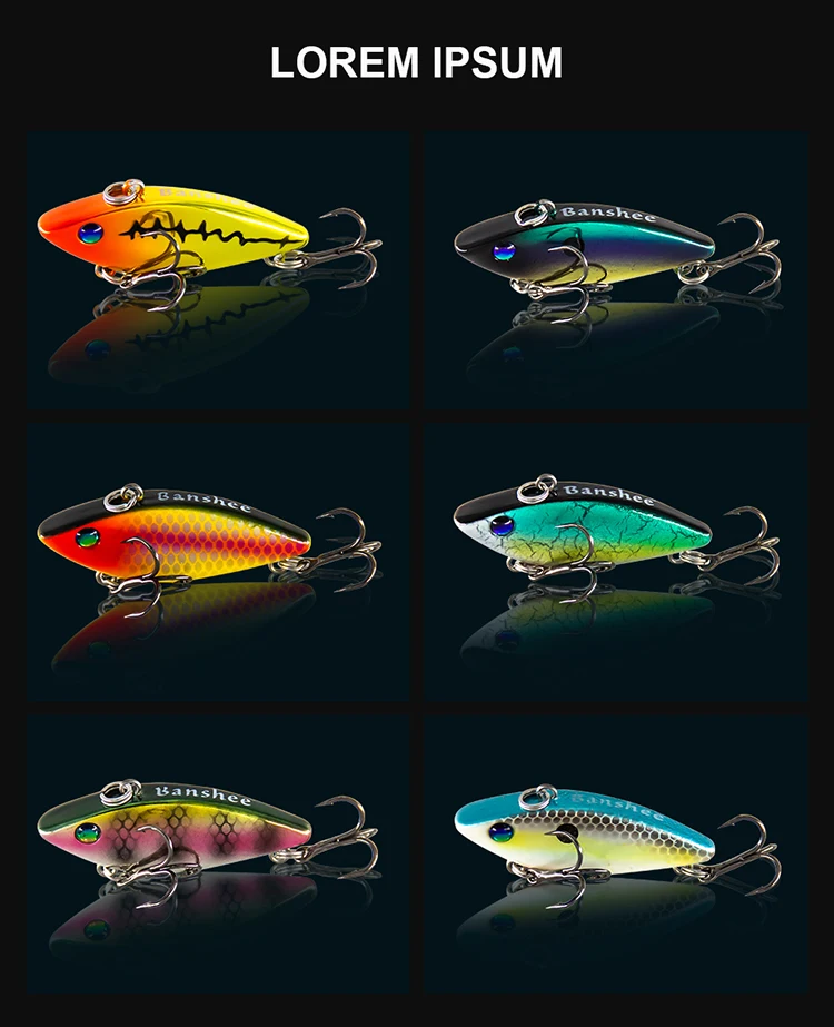 OEM Custom Package Brand Crank Lure Mini Sinking Rattle Crankbait ...