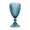 Blue Milk Glass Mug Vintage Goblets