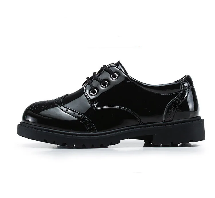 Нескользящие кроссовки для мальчиков, ортопедические, из искусственной кожи, на высоком каблуке, спортивная обувь на плоской подошве, на весну-осень