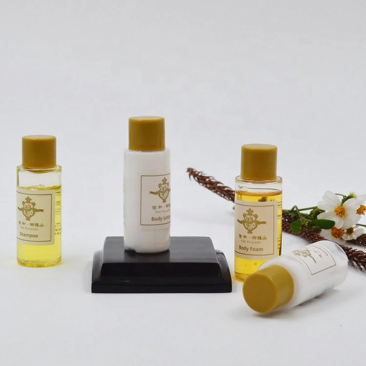 ラグジュアリーホテル用使い捨てアメニティセット/シャンプー30ml-50ml