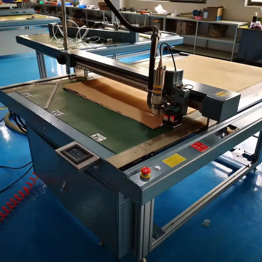 automatic cutting table flatbed digital cutting plotter cad garment template cutter cutting machine