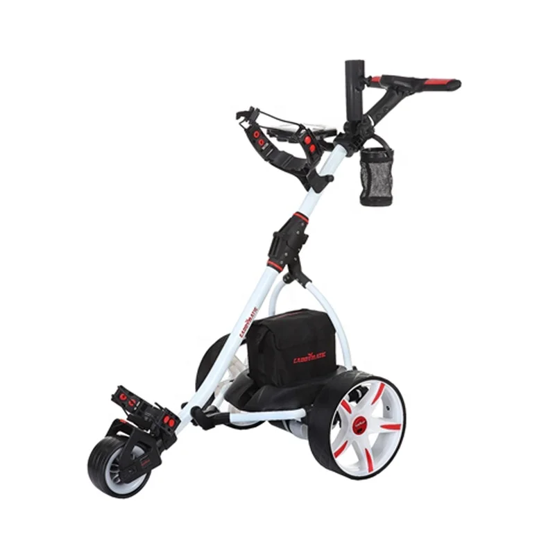 Factory Direct Golf Buggy Folding Storage Trolley Golf Cart Three Wheels Cart