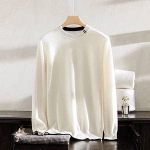 100% Cashmere Men's High-End Winter Sweater Leisure Poncho with Shoulder Padded Turtleneck Solid Color Warm Knit Cardigan