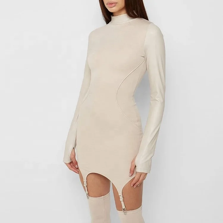 womens dresses 2021 trending long sleeve tight fitting dress