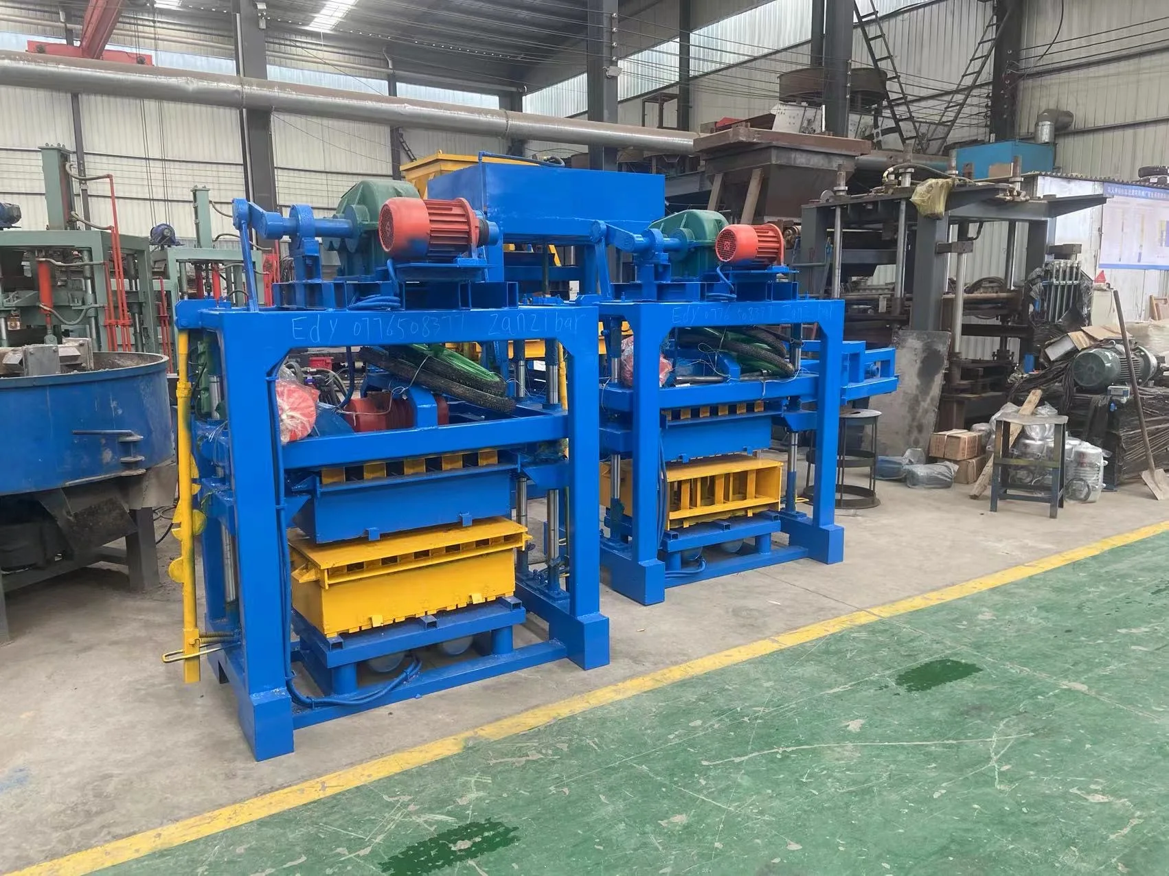 Block Forming Machine Mini Concrete Block Forming Machine - Easy to Operate Hollow Block ...