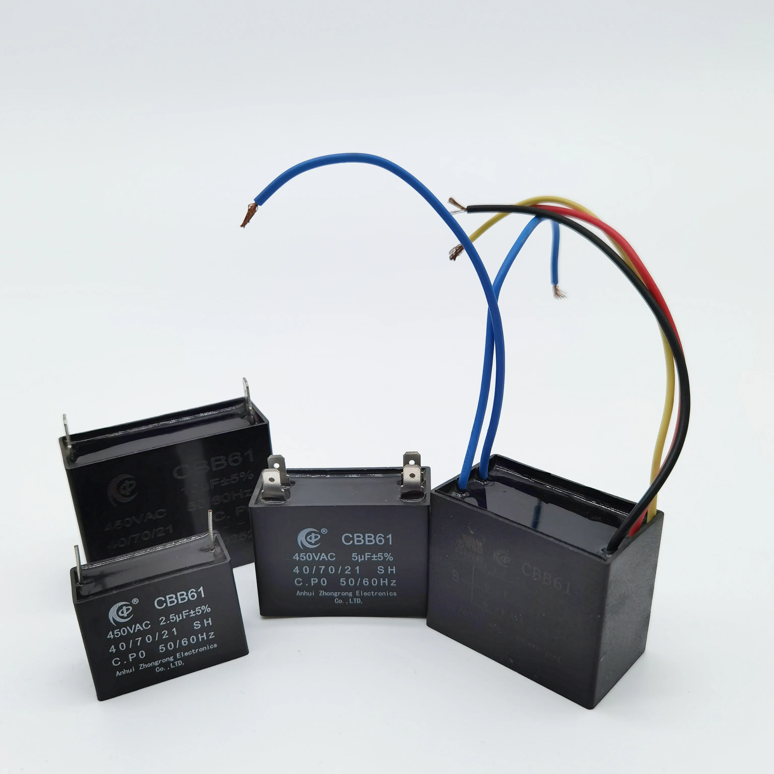 5 µF 250V Motor Startlauf Kondensator – 2-Draht  Produktbild-Vorschau 2