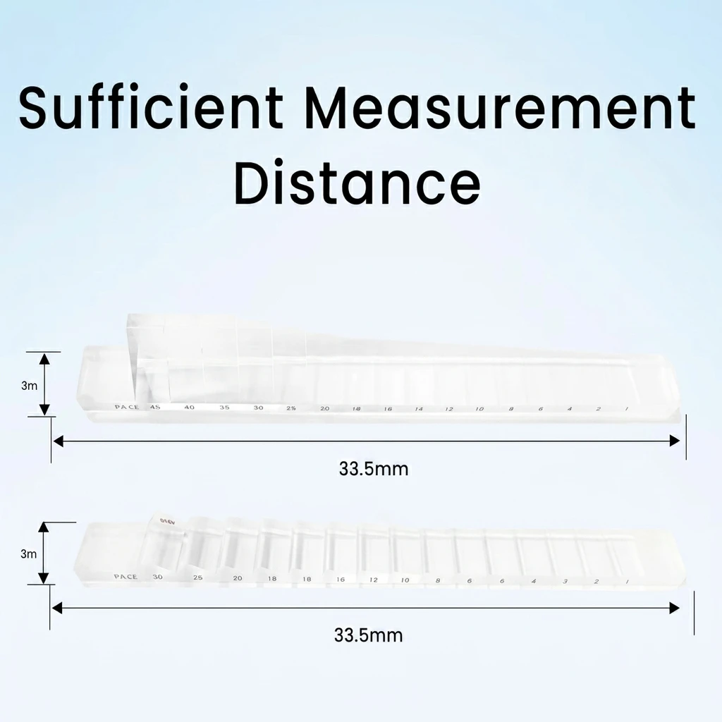 Optical Instrument Horizontal Vertical Triangular Prism Bar Set VB-15+HB-16 with 18-Month Warranty Packed in Aluminium Case