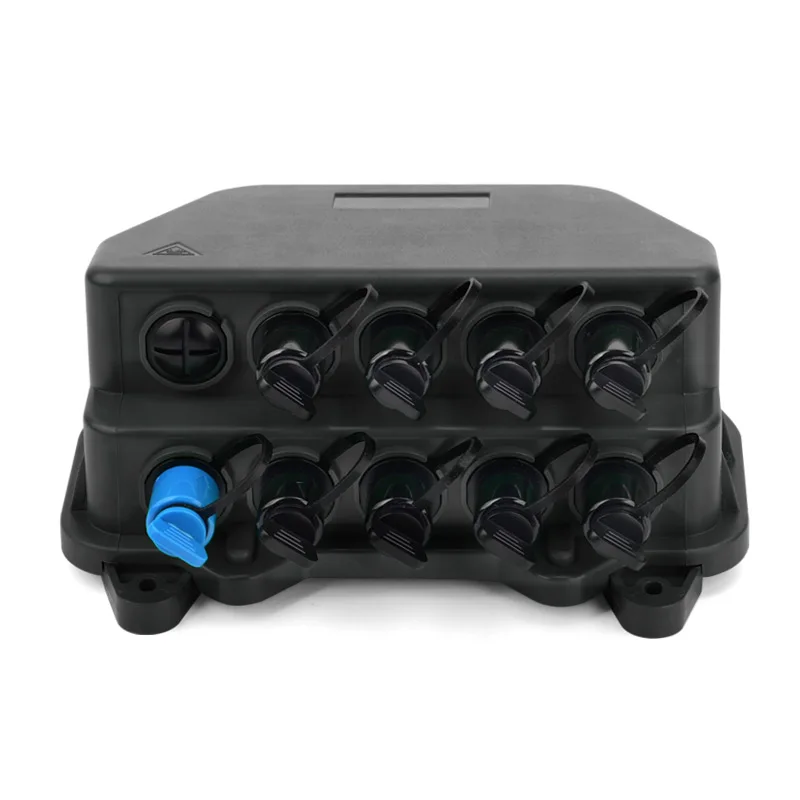 Outdoor 1x2 1x8 Preconnectorized Optical Splitter Termination Box 10 Port Fiber Optic NAP Box For Huawei