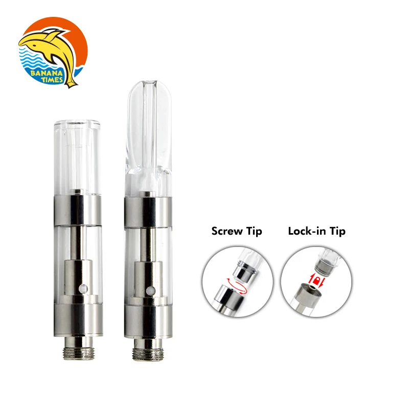 OEM Factory Direct Wholesale cbd atomizer 510 thread 1.0ml vape empty cartridge in stock