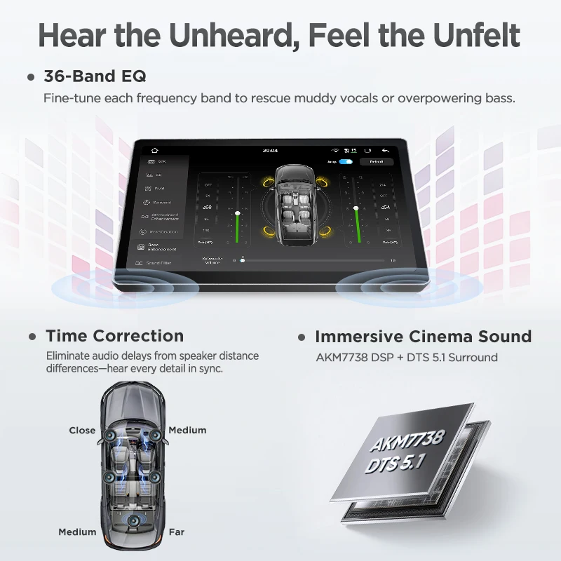 Junsun X9 Carplay Android Autoradio per Renault Clio 3 2005-2014 Lettore DVD per auto 2K QLED 2000*1200P 7870 2.7GHz 5G/4G LTE_voghion.com