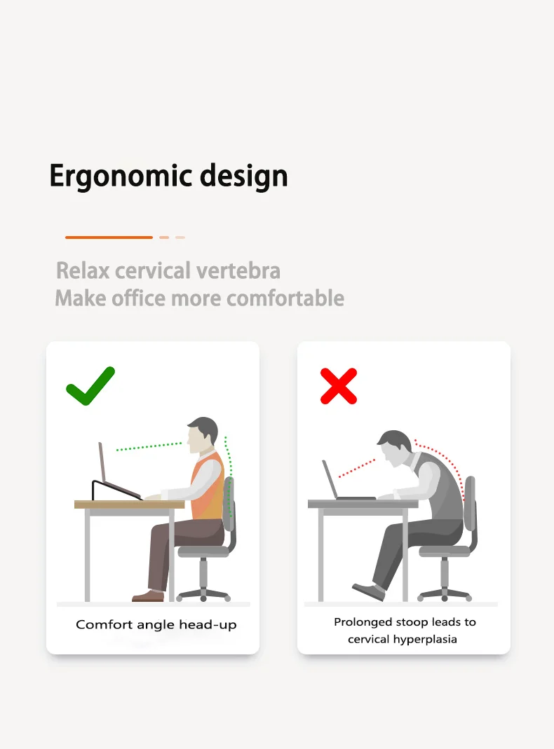 The New Listing Multiangle Adjustable Metal Laptop Riser Stand Carbon