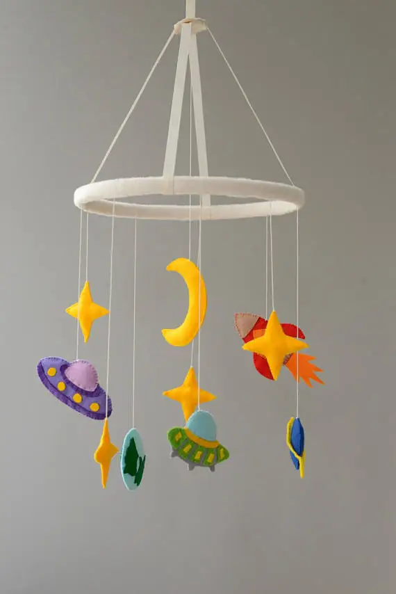 Симпатичная подвесная детская Войлочная игрушка для кровати