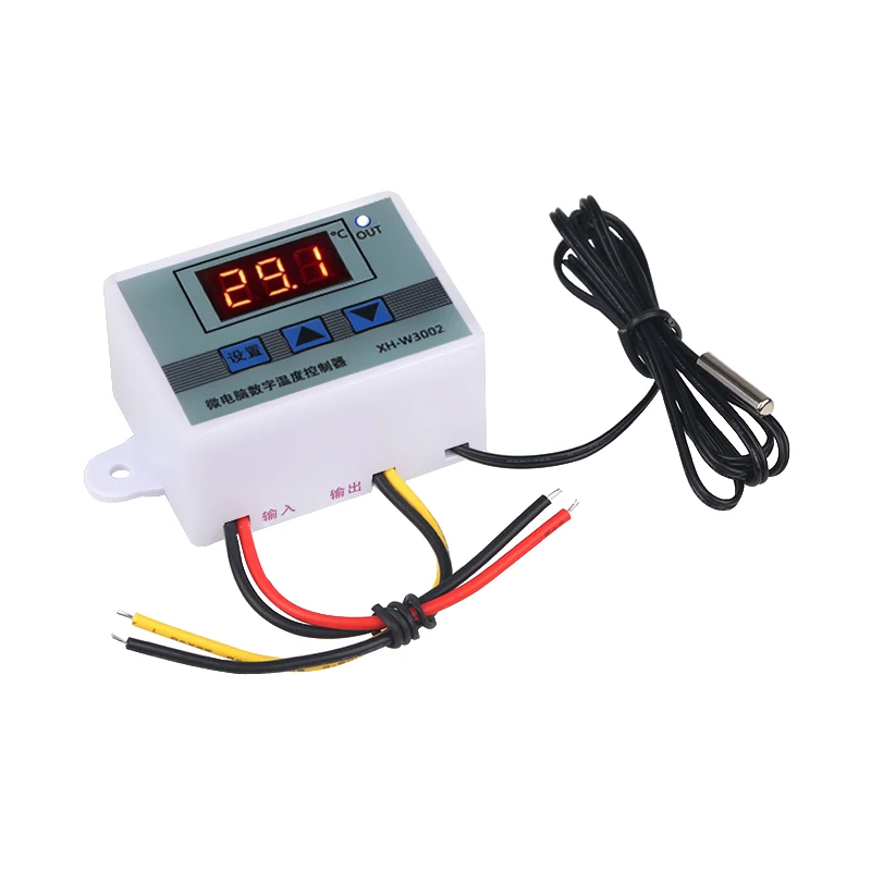 220V Digital Led Regulador de Temperatura 10A Control Termostato Interruptor