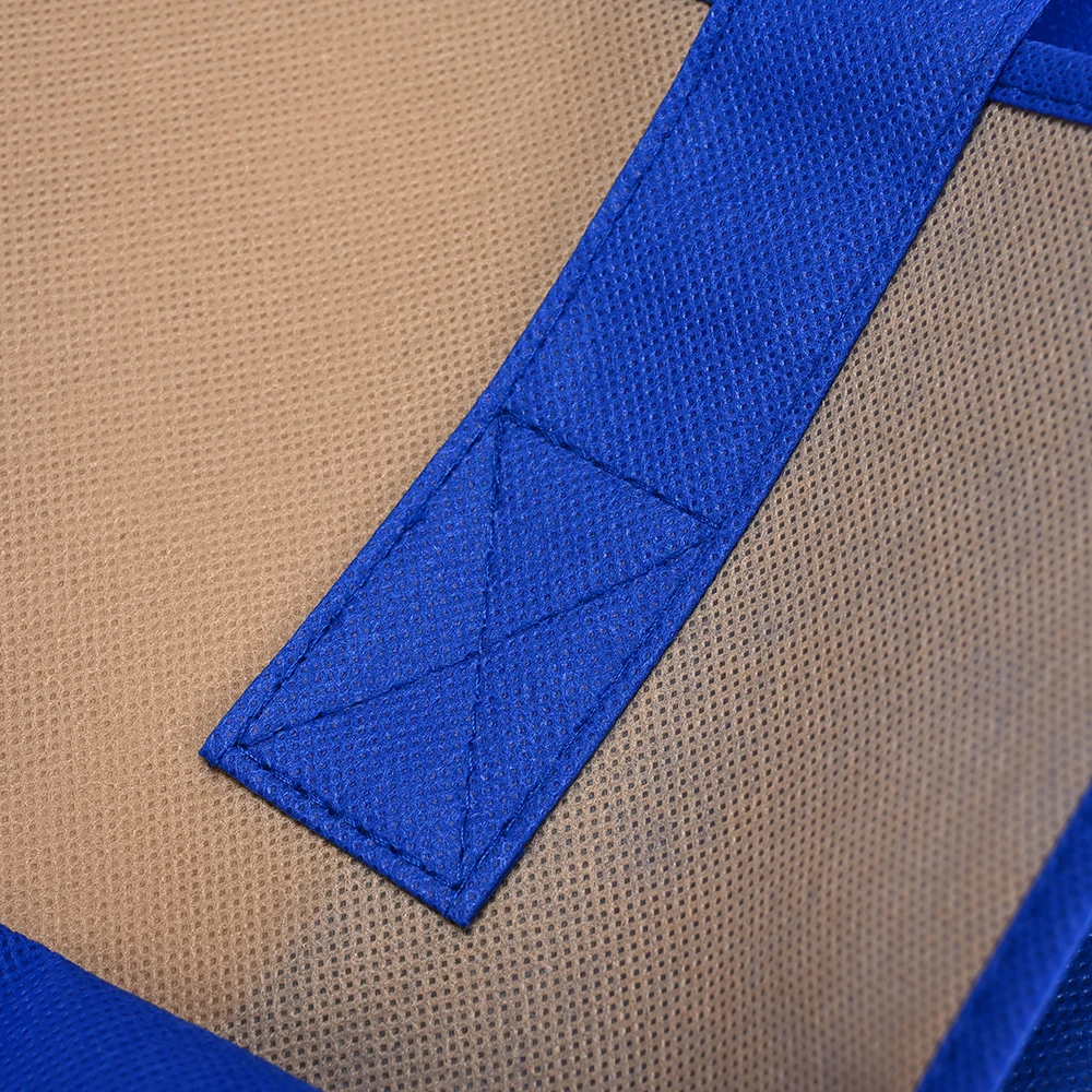 Wholesale Large Custom Cotton Shopping Non Woven Bag Blank Custom Printed Logo Own Design With Pocket details