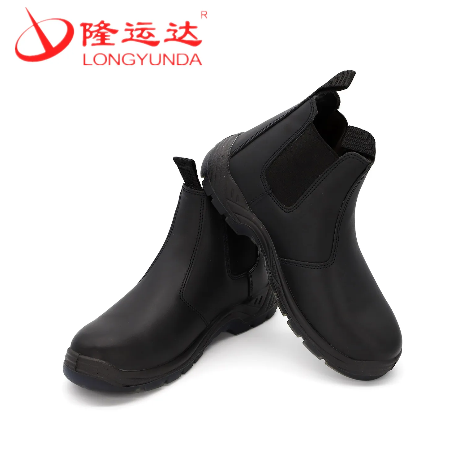 Men's High-Top Welding Safety Boots – Steel Toe, Anti-Spark, Slip On, Two-Layer Cow Suede, EU 47