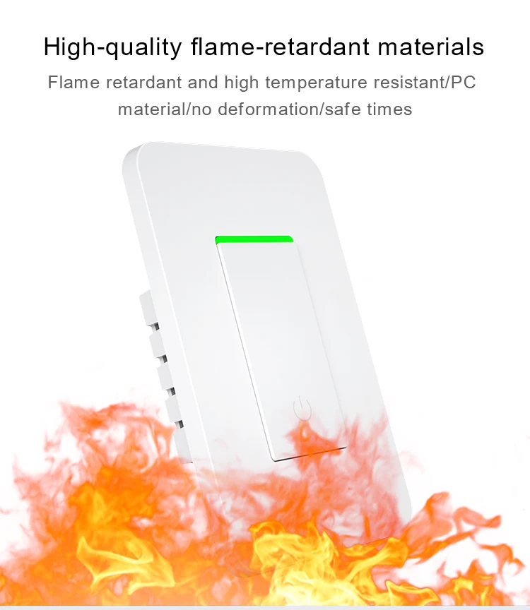 Etl Us Google Interruptor Electrical Smart Switches Tuya Wifi Switch