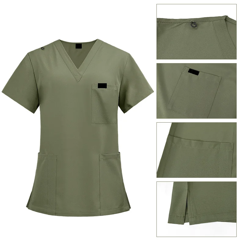 New design Unisex hand washing clothes operating room female skin management nurse clothes for the surgeon isolation clothing