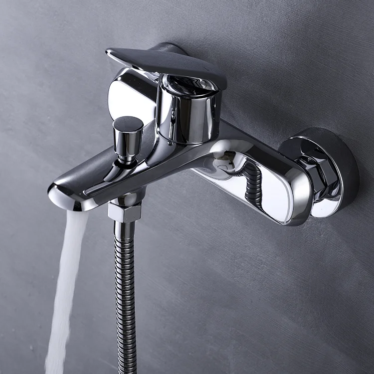 Durable bathroom shower faucet hot and cold water mixer shower faucet ...