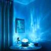 Efecto de iluminación de ondas de agua