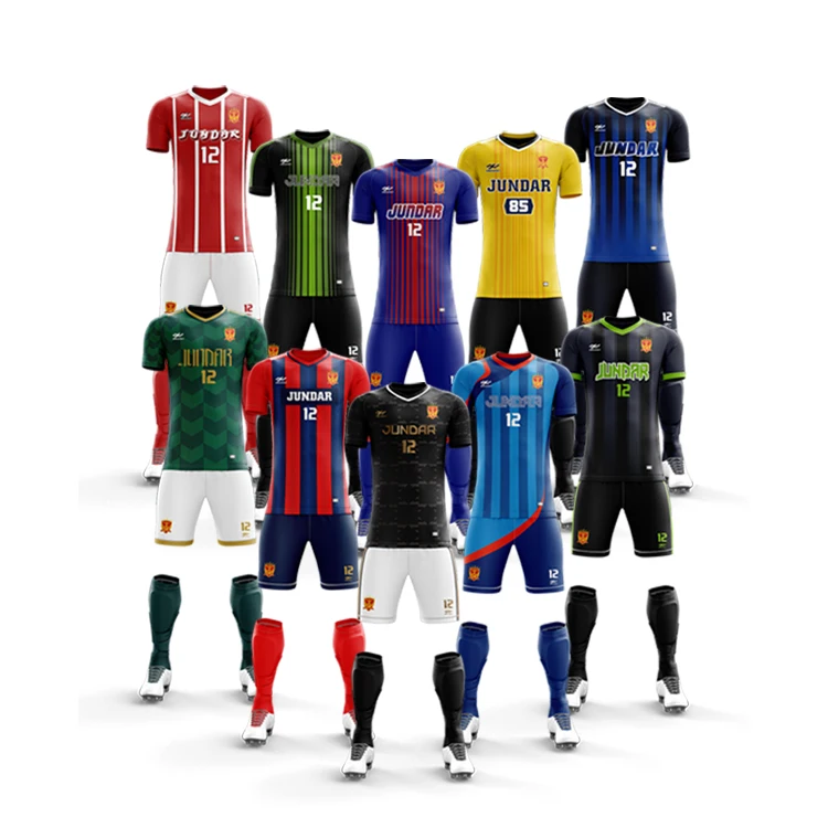 2023 Полная Сублимационная печать на заказ полиэстер Женская одежда для футбольной команды комплект униформы Футбольная Джерси мужчин