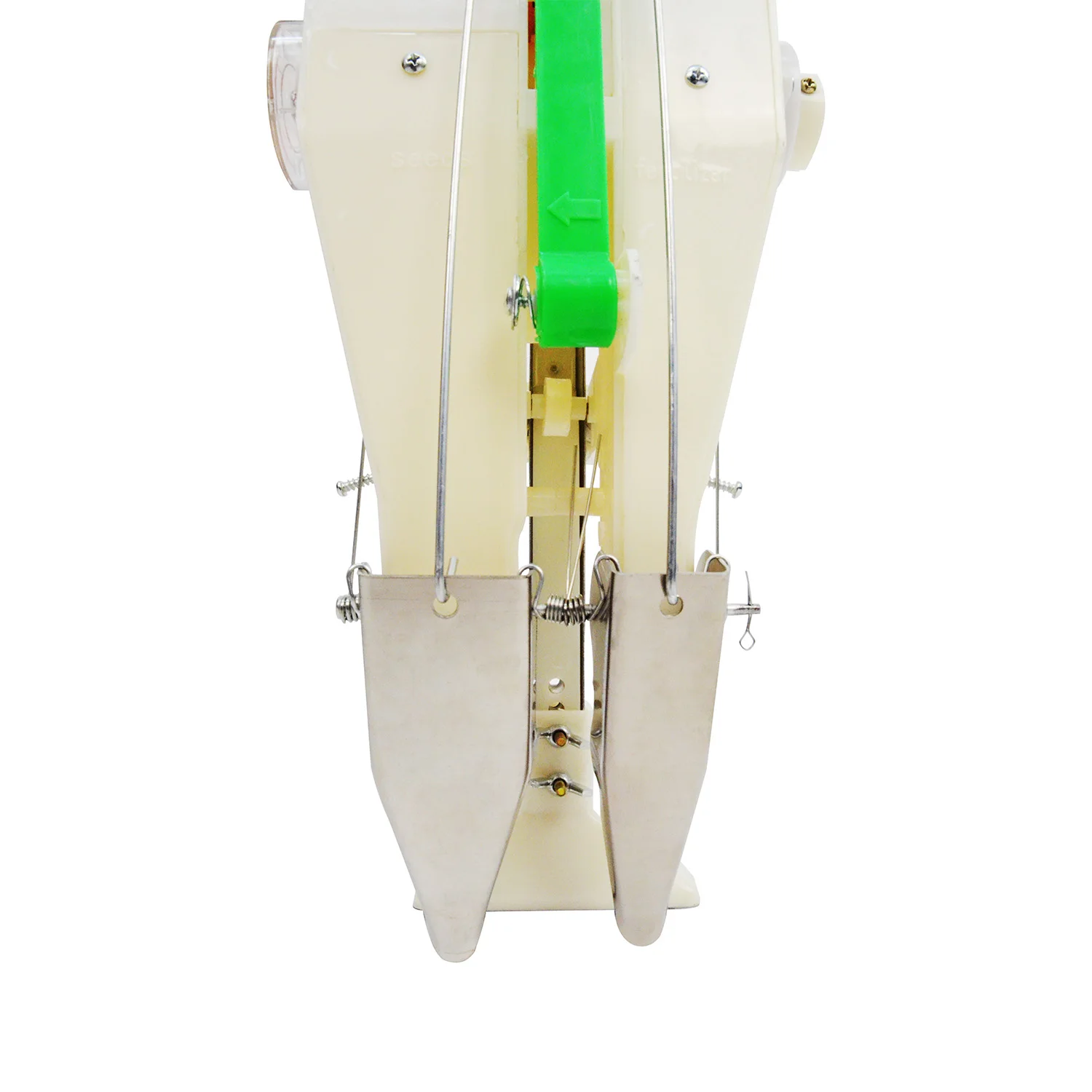 Handheld Planter with Metal Nozzles Drop Seeder Sowing and Fertilizing Vegetable Seed Planter Machine Manual Portable Seeder