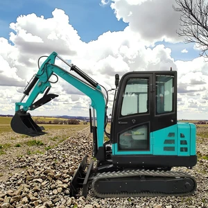 Earth-moving Machinery Mini 3.5Ton EPA FarmNew Crawler Digger Kubota Engine Small Excavator