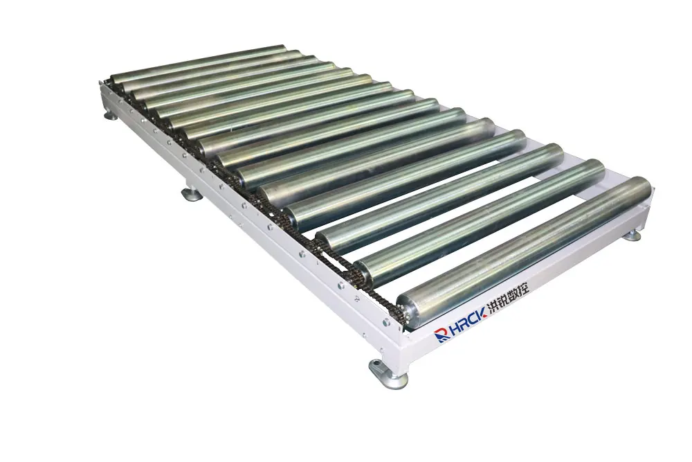 Hongrui Industrial Double-Layer Roller Conveyor Assembly Line Drum Table Manufacture Price factory