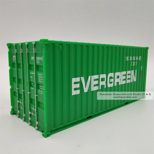 O.A.S Container Model Factory 20GP Plastic Crafts Shipping  Scale1:35 EVERGREEN Miniature Container Model