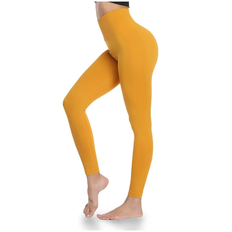 Sportswear Nylon High Wasted Yoga Pants 