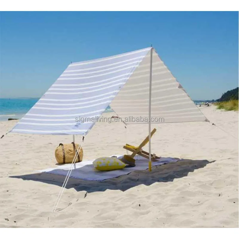 Custom  picnic sunshade Uv Protect outdoor awing canopy beach tent sun shade