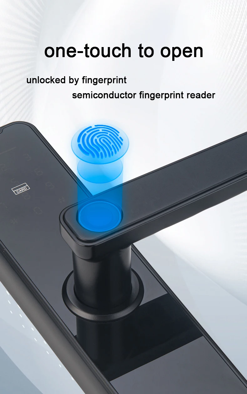 High Security Fingerprint Lock Ble Wifi Cerradura Electronica Smart ...