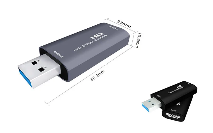 
Высококачественное устройство захвата видео Hd USB 2,0 1 шт. для захвата видео 