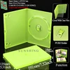 Boîtier DVD 14 mm 1-DVD G18B - Vert clair