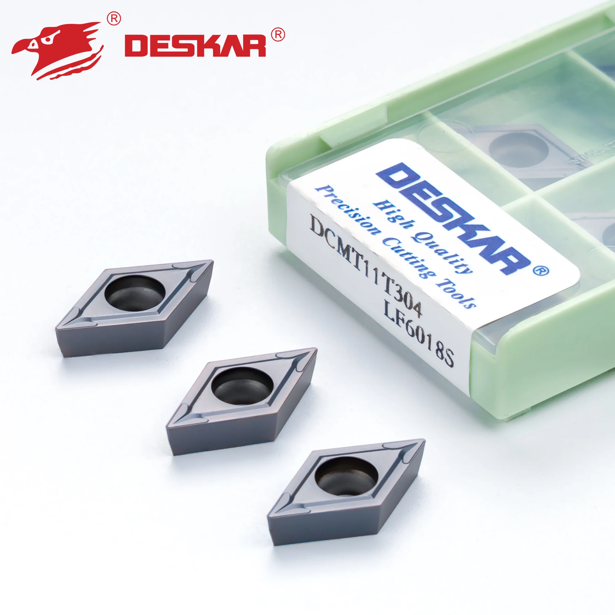 DESKAR CNC Lathe Carbide Inserts Turning Tools Machining Cut Sharp ...