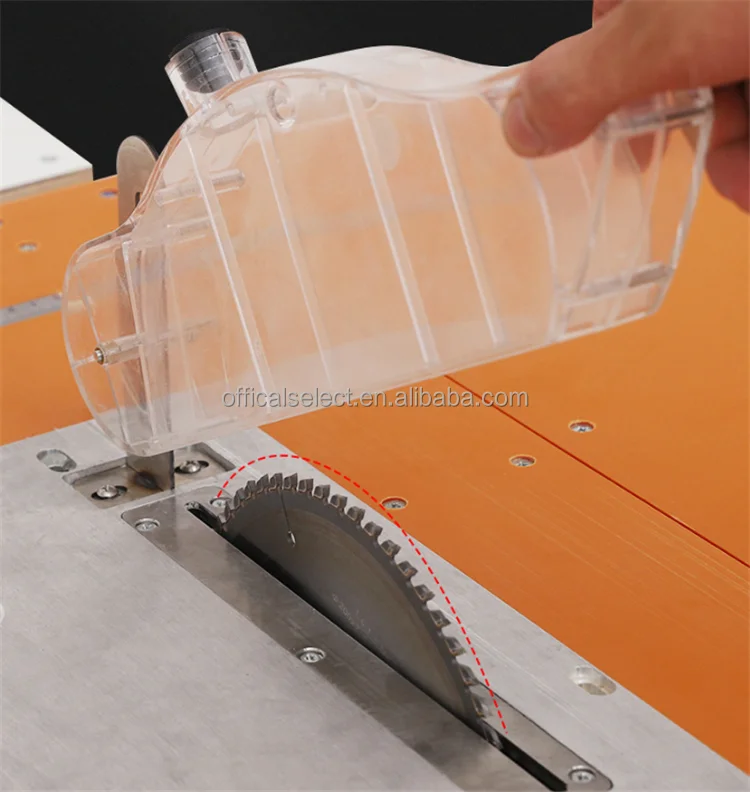 dust-free for woodworking cutting board sliding table saw portable stainless steel sliding table saw