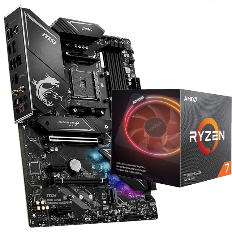 MSI MPG B550 GAMING EDGE WIFI マザーボード AM4 ソケット DDR4 128GB