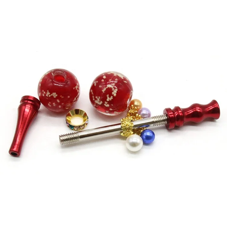 Wholesale Multi-Color Luminous Mouthpiece Glow-in-the-Dark Shisha Hookah Cigarette Holder Filter Lighters for Smoking