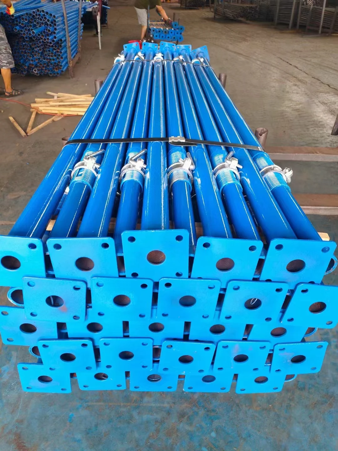 Metal Heavy-duty Adjustable Support Column Construction Steel Beam ...