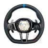 Full leather without button; blue center marker