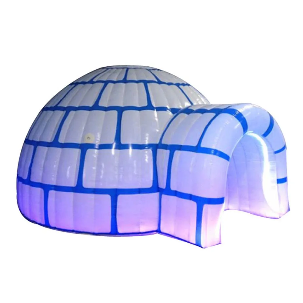 Advertising Inflatable Children's LED Ice House Model - Advertising Promotion - Advertising Equipment