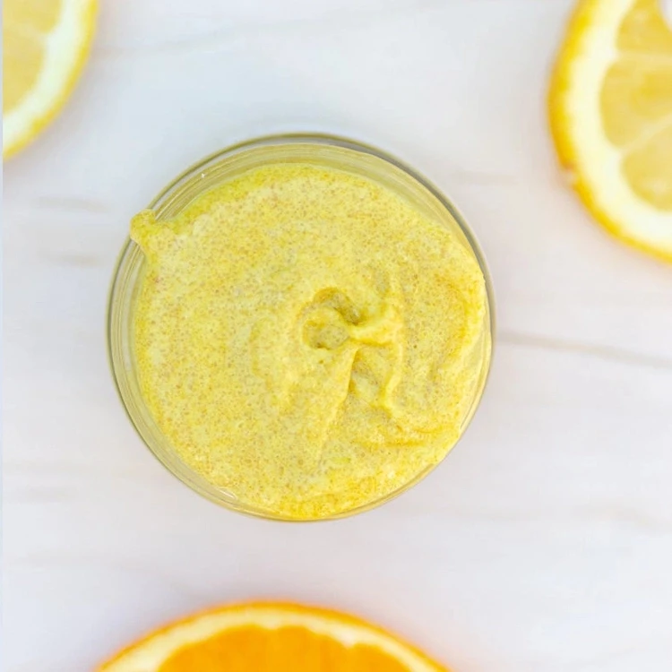 Gommage ASANTEE Curcuma Gingembre Miel 700g - Exfoliant Anti-imperfection Peau - Neuf